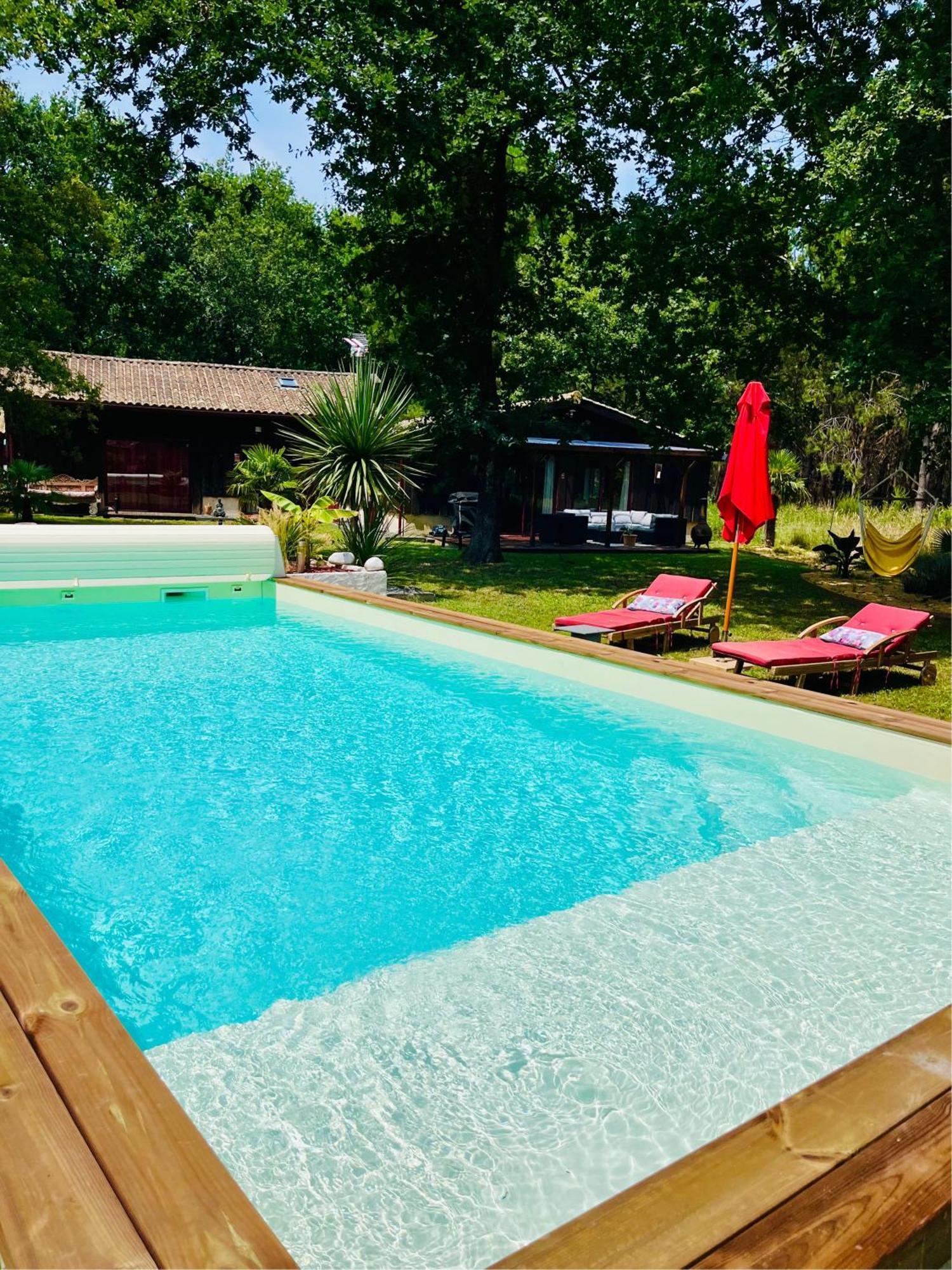 Hacienda De La Canopee Avec Piscine Chauffee Au Sel Уртен Экстерьер фото